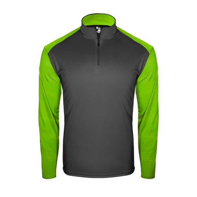 Badger Men's Breakout Quarter-Zip Pullover Mens Apparel Sweatshirts & Fleece