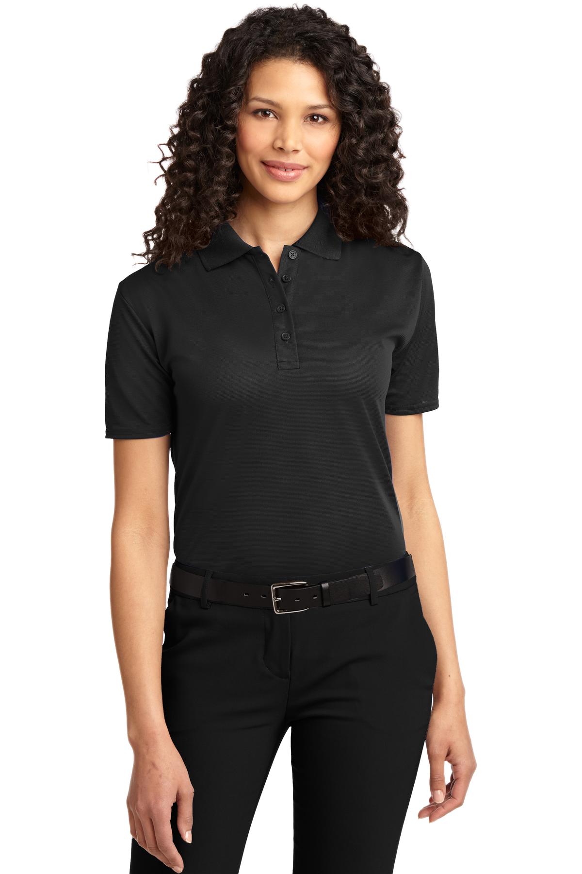 Port Authority Ladies Dry Zone Ottoman Polo. L525 Womens Apparel Shirts & Tops