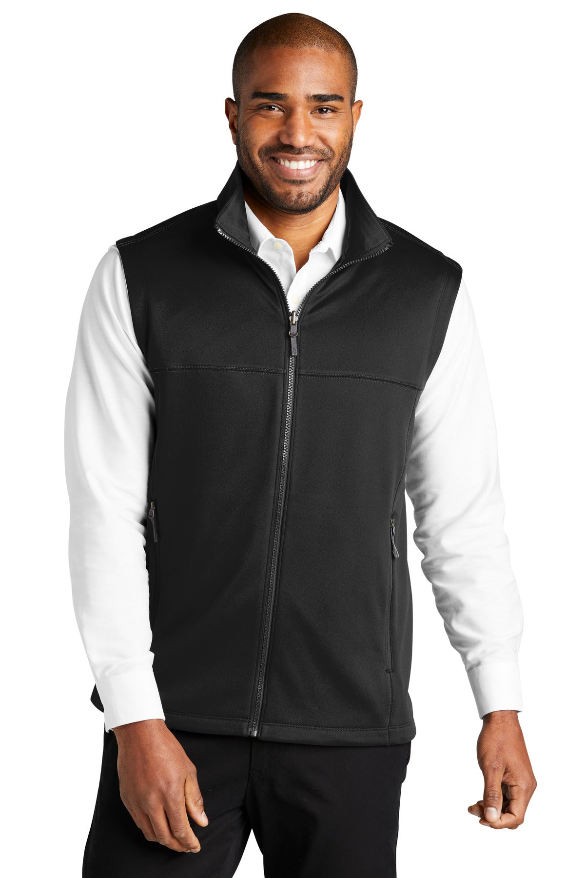 Port Authority Men's Collective Smooth Fleece Vest. F906 Mens Apparel Jackets & Vests