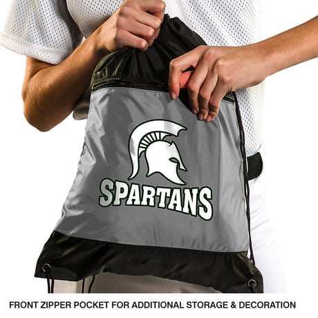 Champro Drawstring Bag w/Zipper Pocket Unisex Accessories Bags & Backpacks