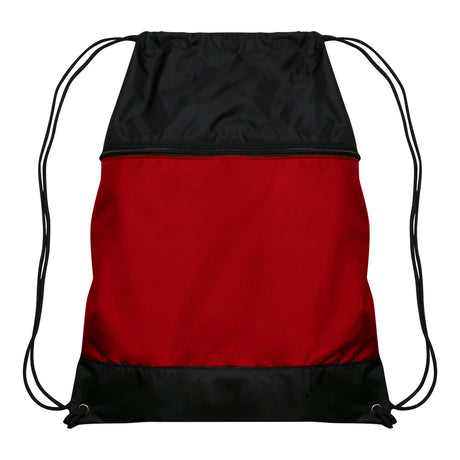 Champro Drawstring Bag w/Zipper Pocket Unisex Accessories Bags & Backpacks