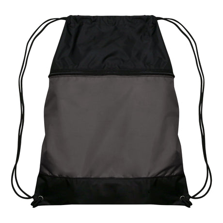 Champro Drawstring Bag w/Zipper Pocket Unisex Accessories Bags & Backpacks