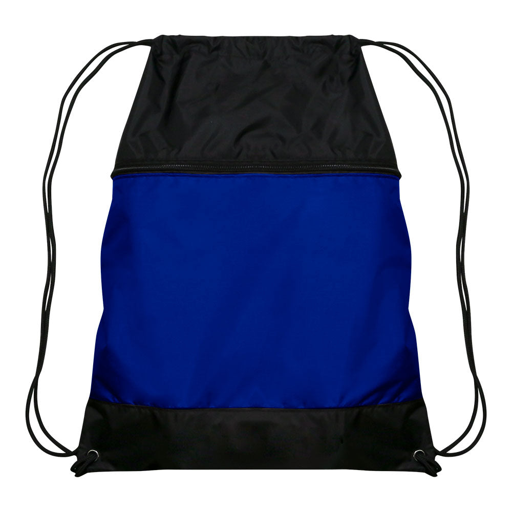 Champro Drawstring Bag w/Zipper Pocket Unisex Accessories Bags & Backpacks