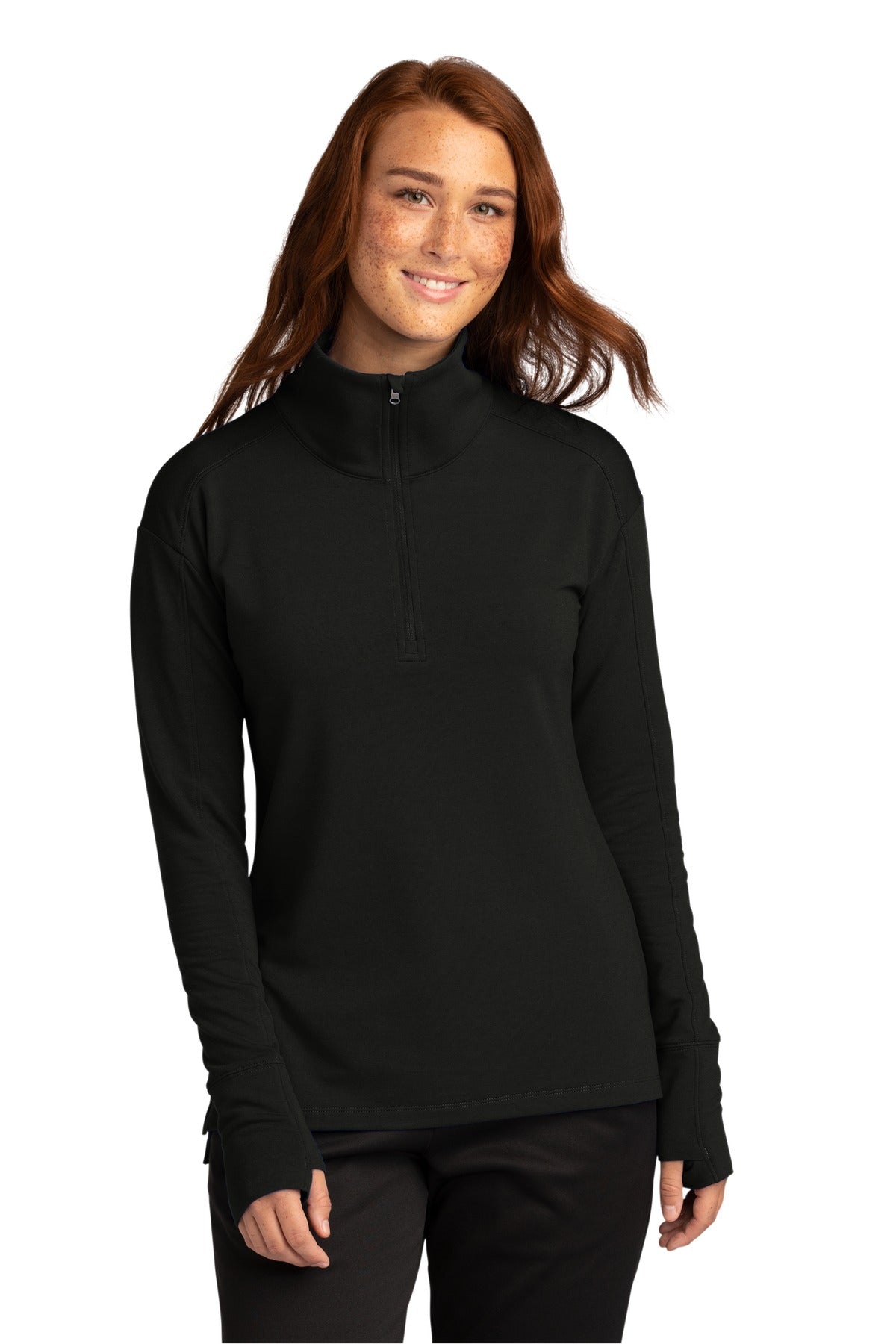Sport-Tek Women's Sport-Wick Flex Fleece 1/4-Zip Womens Apparel Sweatshirts & Fleece