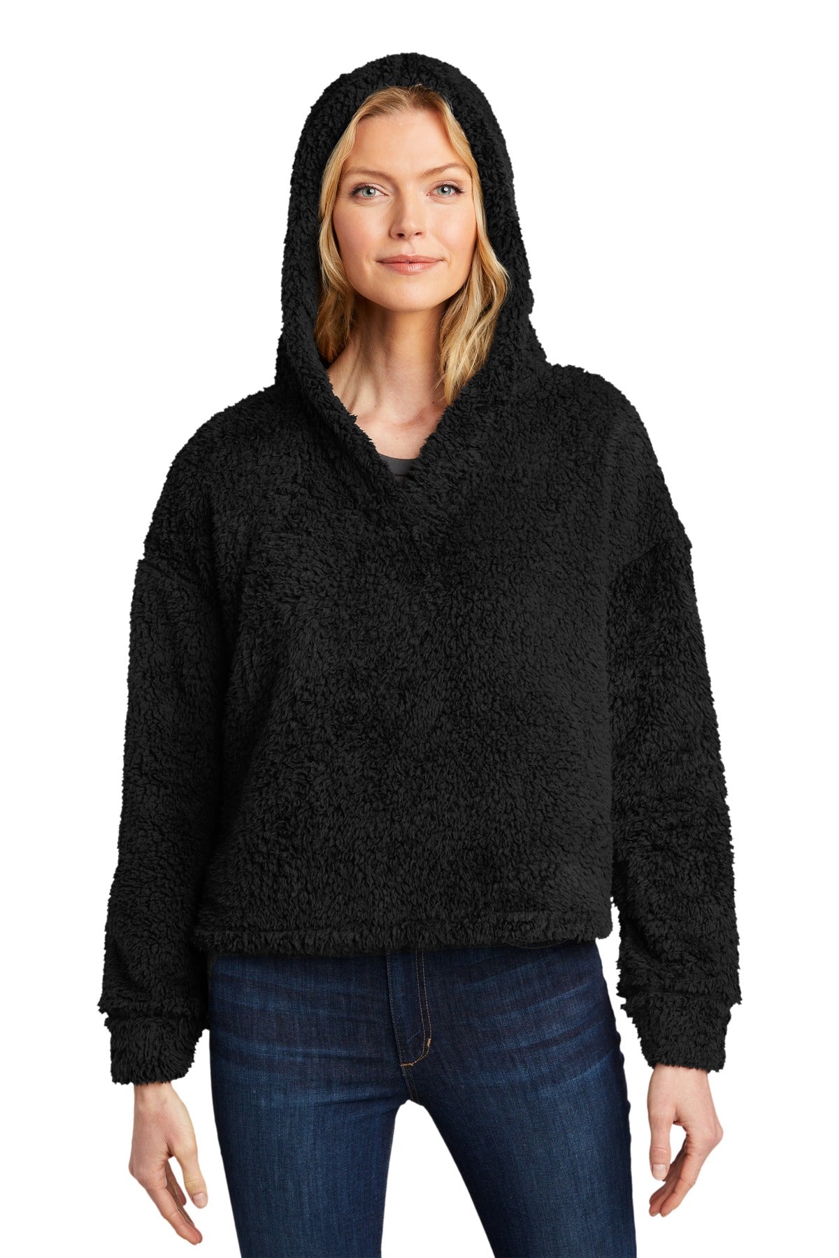 Port Authority Women's Cozy Fleece Hoodie. L132 Womens Apparel Sweatshirts & Fleece