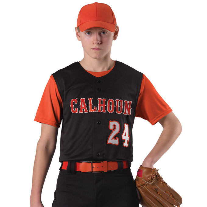 Alleson Youth Baseball Vest Baseball Jerseys Youth