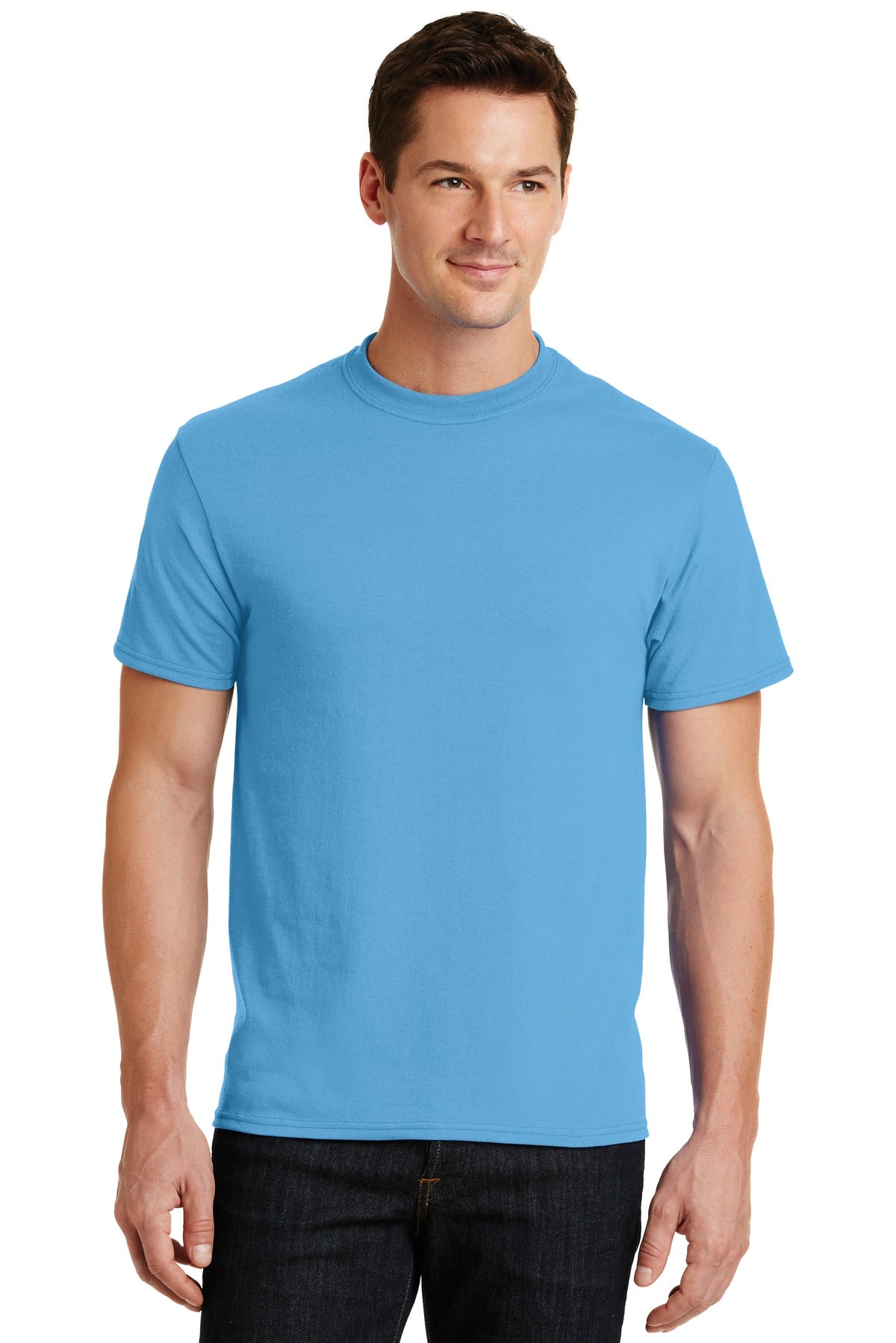Port & Company Men's Core Blend Tee. PC55 1 of 3 Mens Apparel Shirts & Tops