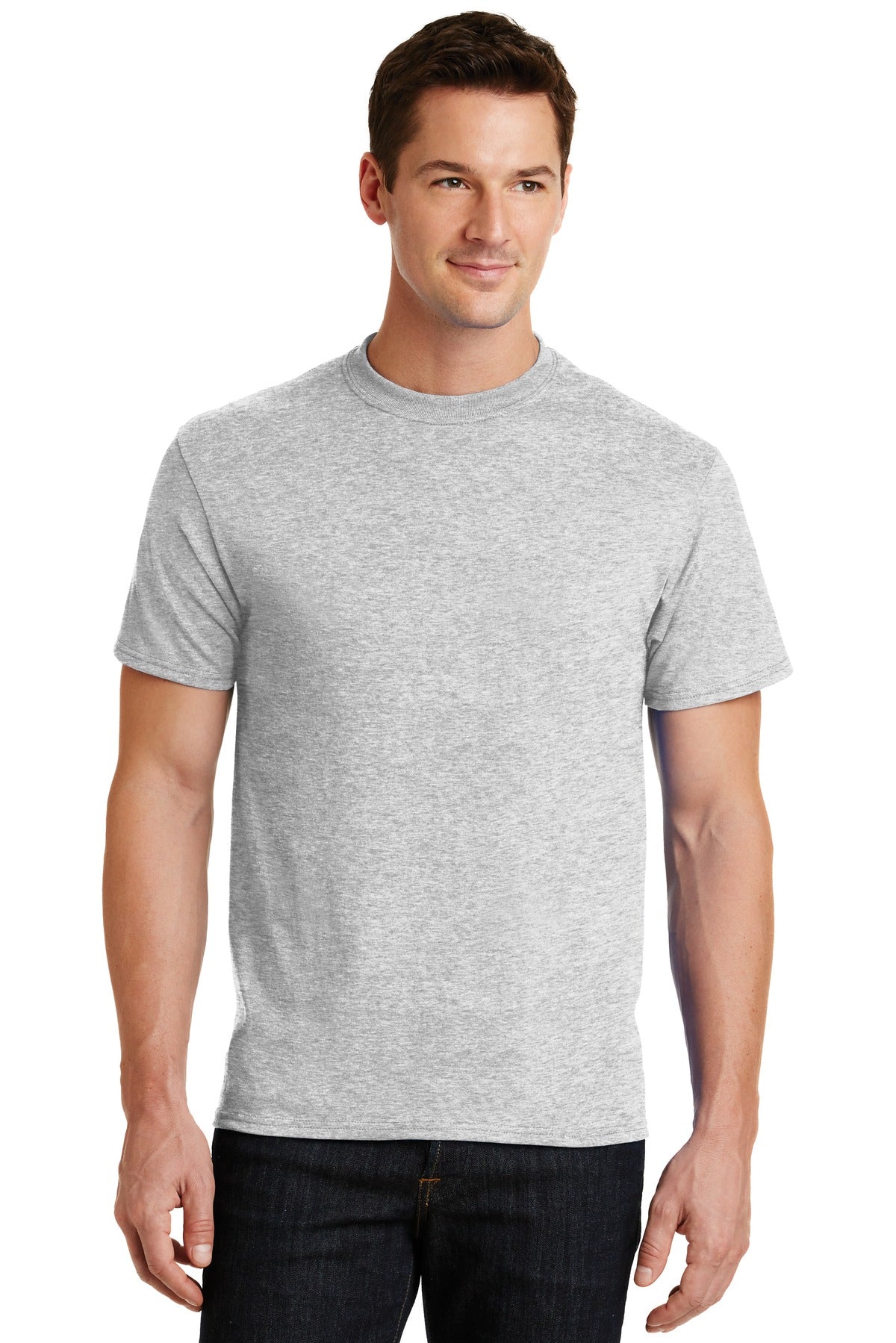 Port & Company Men's Core Blend Tee. PC55 1 of 3 Mens Apparel Shirts & Tops