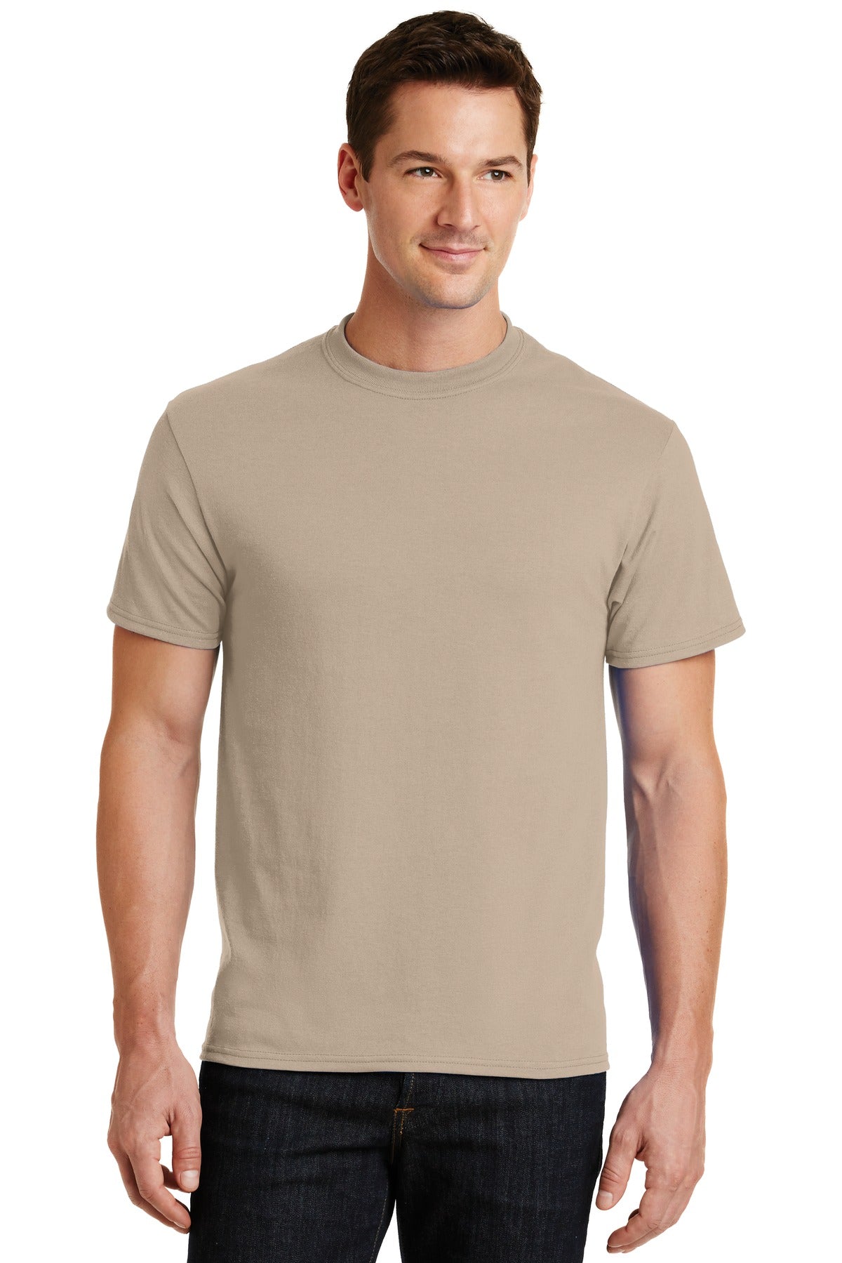 Port & Company Men's Core Blend Tee. PC55 1 of 3 Mens Apparel Shirts & Tops