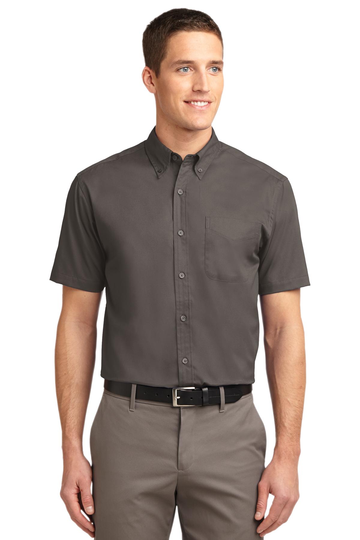 Port Authority Men's Short Sleeve Easy Care Shirt S508 Mens Apparel Shirts & Tops