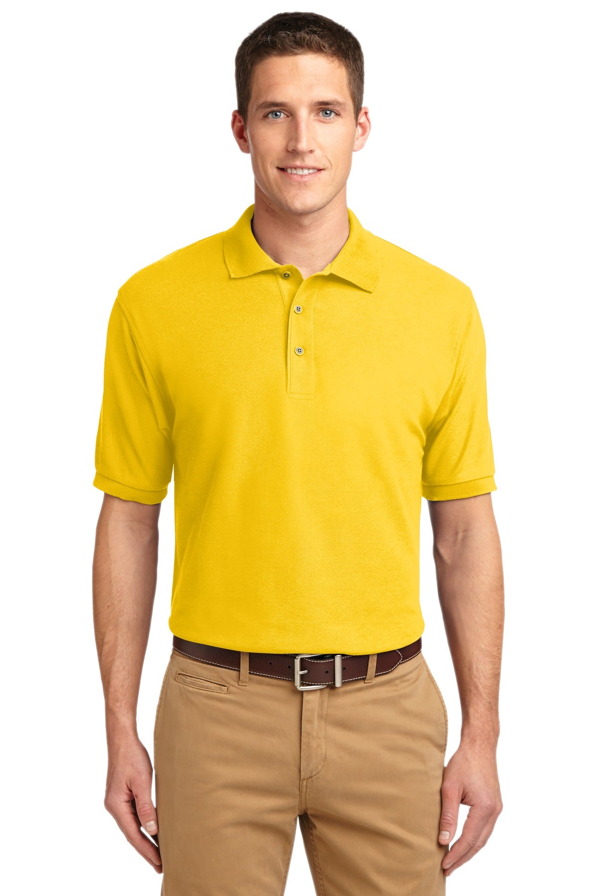 Port Authority Extended Size Silk Touch Polo. K500ES Mens Apparel Shirts & Tops