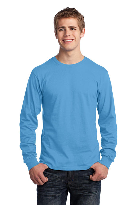 Port & Company Men's Long Sleeve Core Cotton Tee Mens Apparel Shirts & Tops