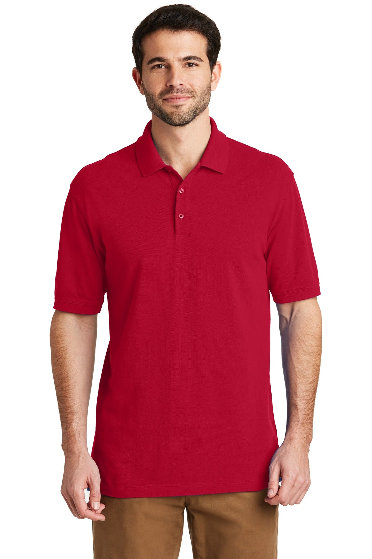 Port Authority Men's EZCotton Polo. K8000 Mens Apparel Shirts & Tops