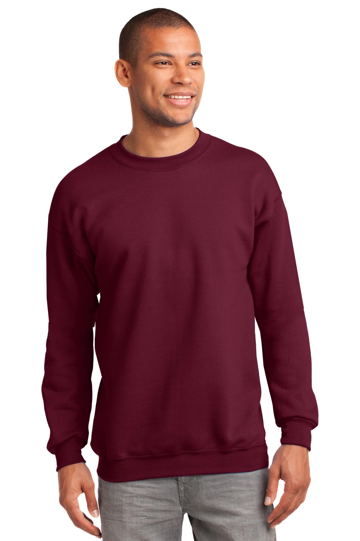 Port & Company - Essential Fleece Crewneck Sweatshirt. PC90 1of2 Mens Apparel Sweatshirts & Fleece