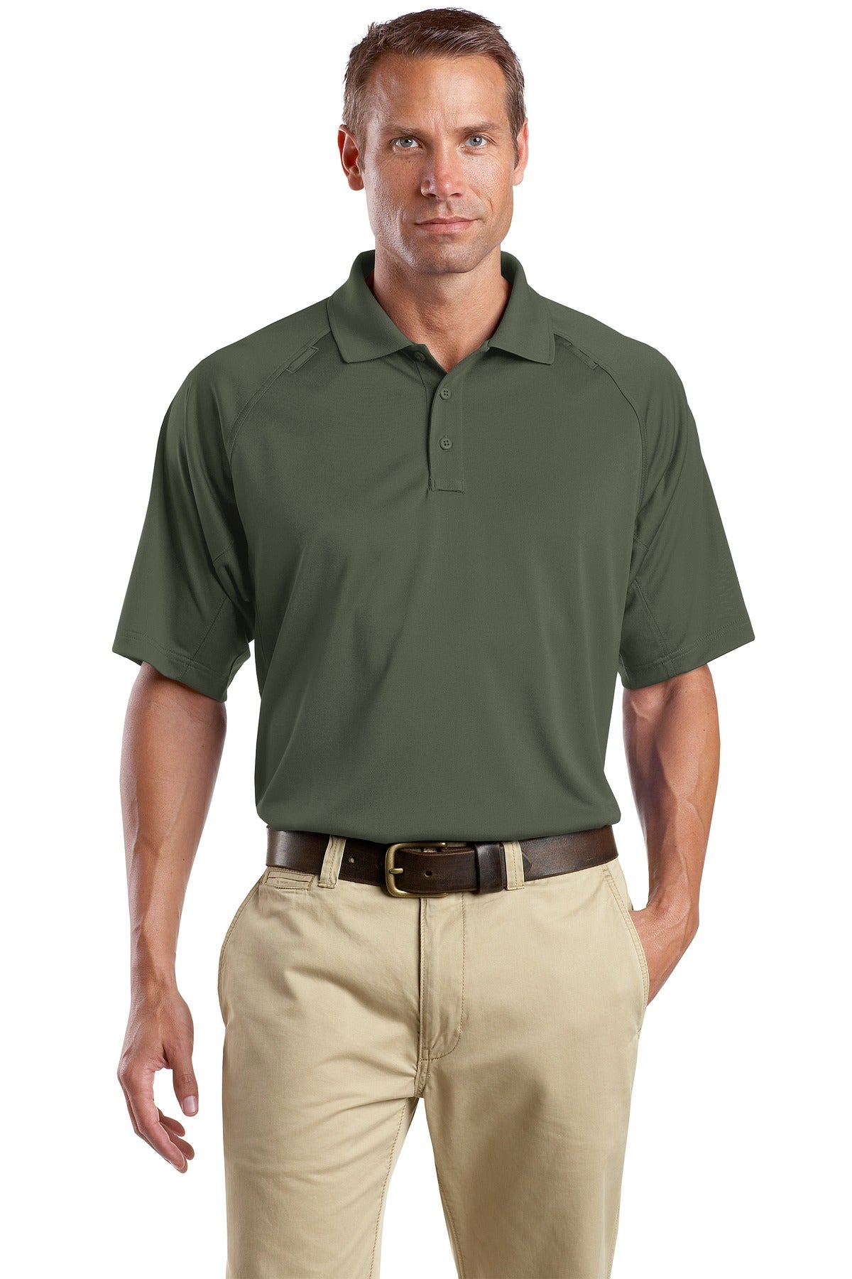 CornerStone Men's Select Snag-Proof Tactical Polo. CS410 Mens Apparel Shirts & Tops