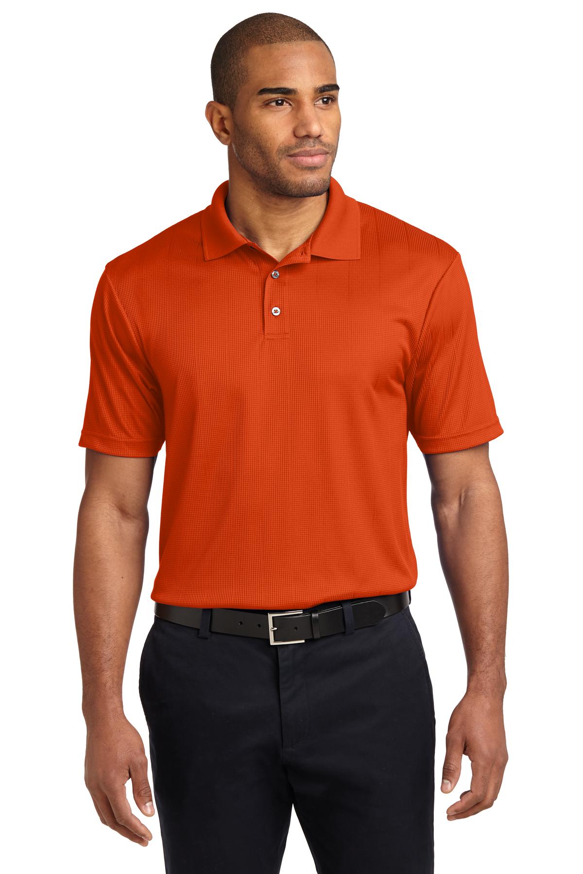 Port Authority Men's Performance Fine Jacquard Polo. K528 Mens Apparel Shirts & Tops