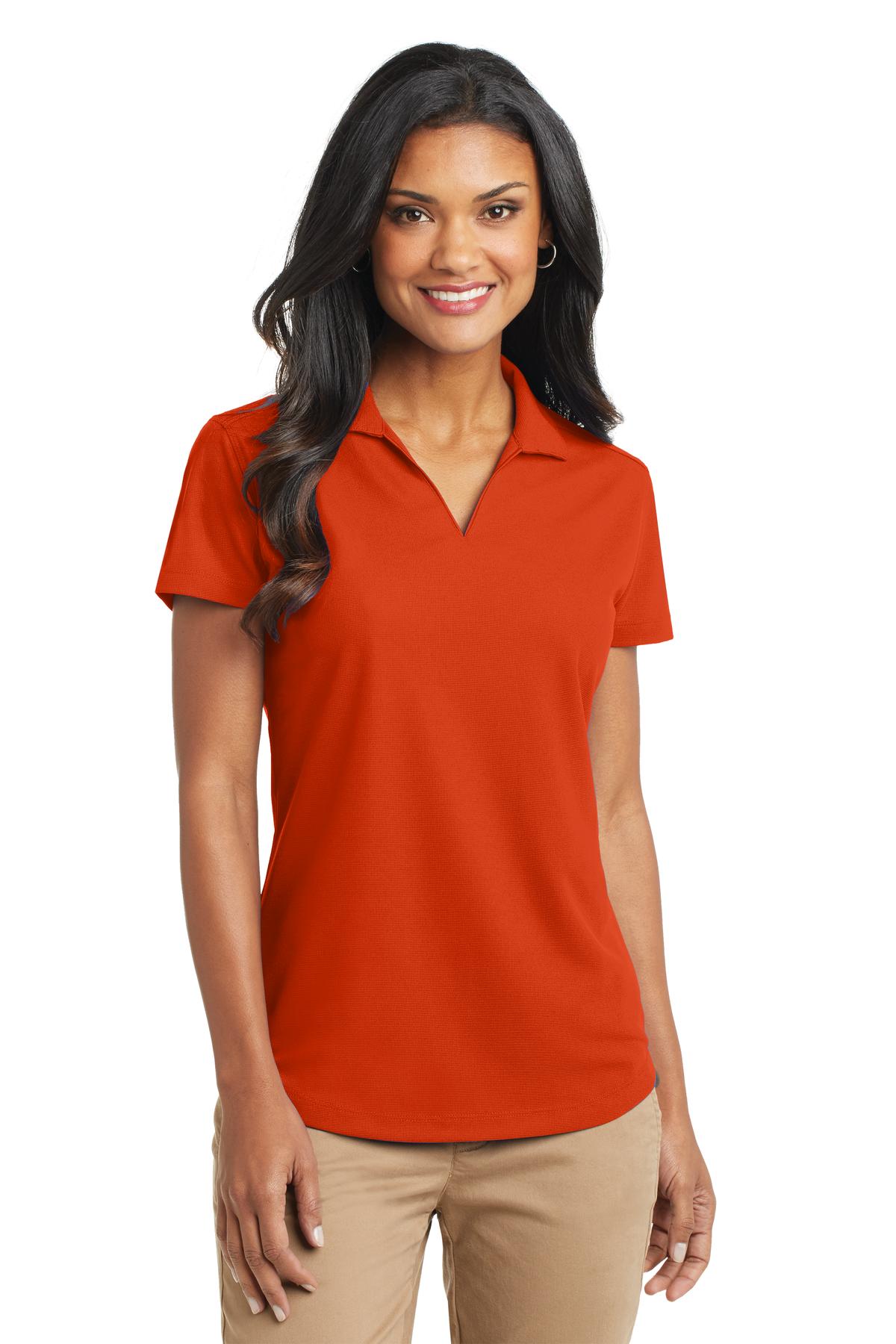 Port Authority Ladies Dry Zone Grid Polo. L572 Womens Apparel Shirts & Tops