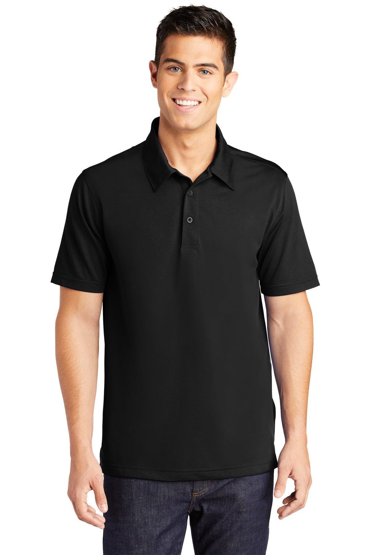 Sport-Tek Men's PosiCharge Active Textured Polo Mens Apparel Shirts & Tops