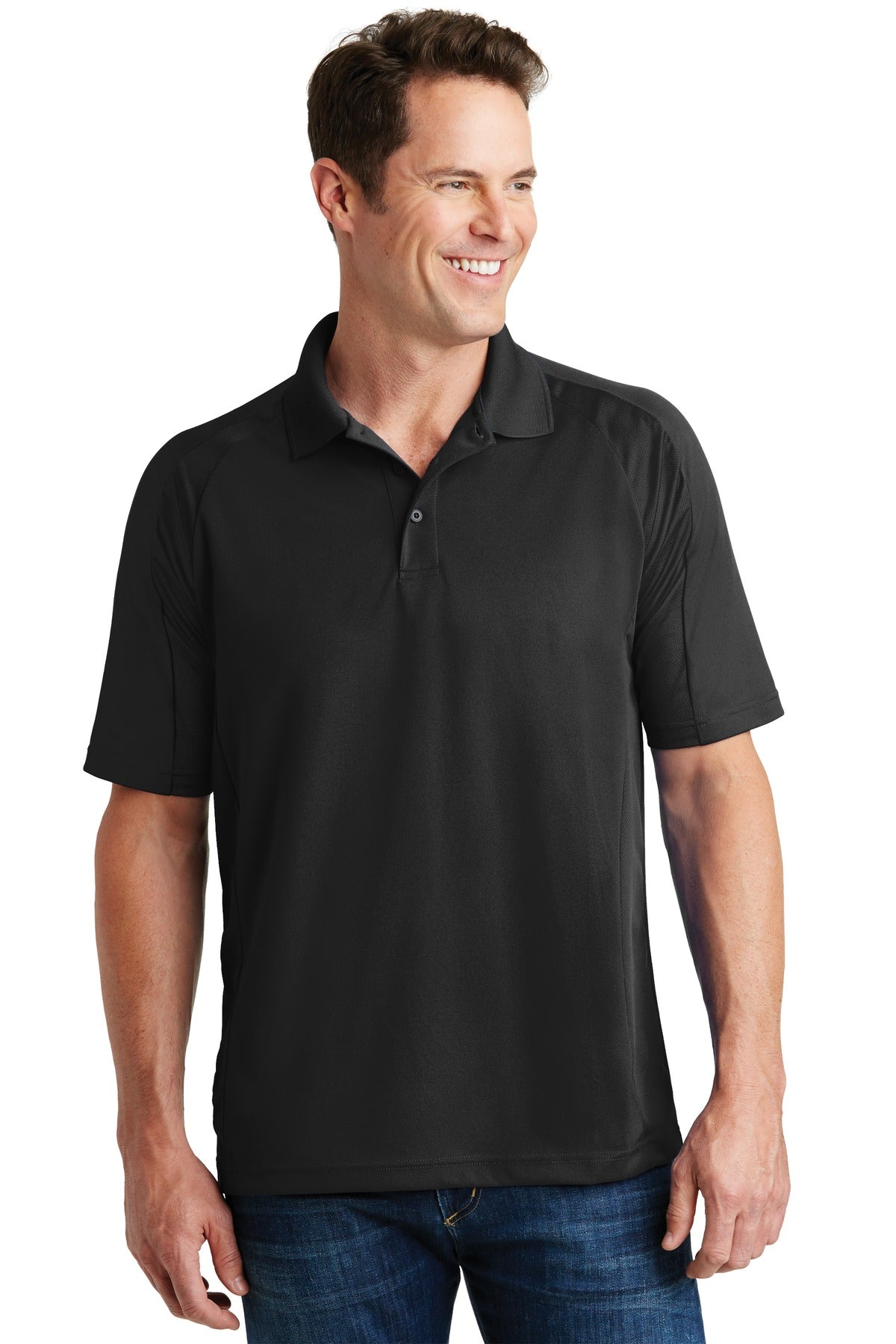 Sport-Tek Men's Dri-Mesh Pro Polo Mens Apparel Shirts & Tops