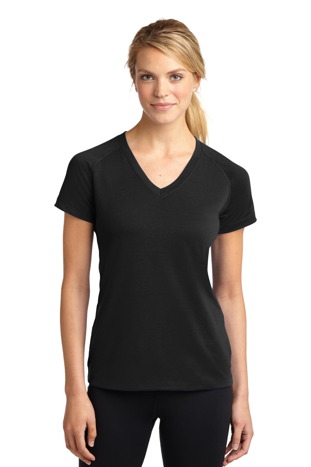 Sport-Tek Women's Ultimate Performance V-Neck L806 Womens Apparel Shirts & Tops
