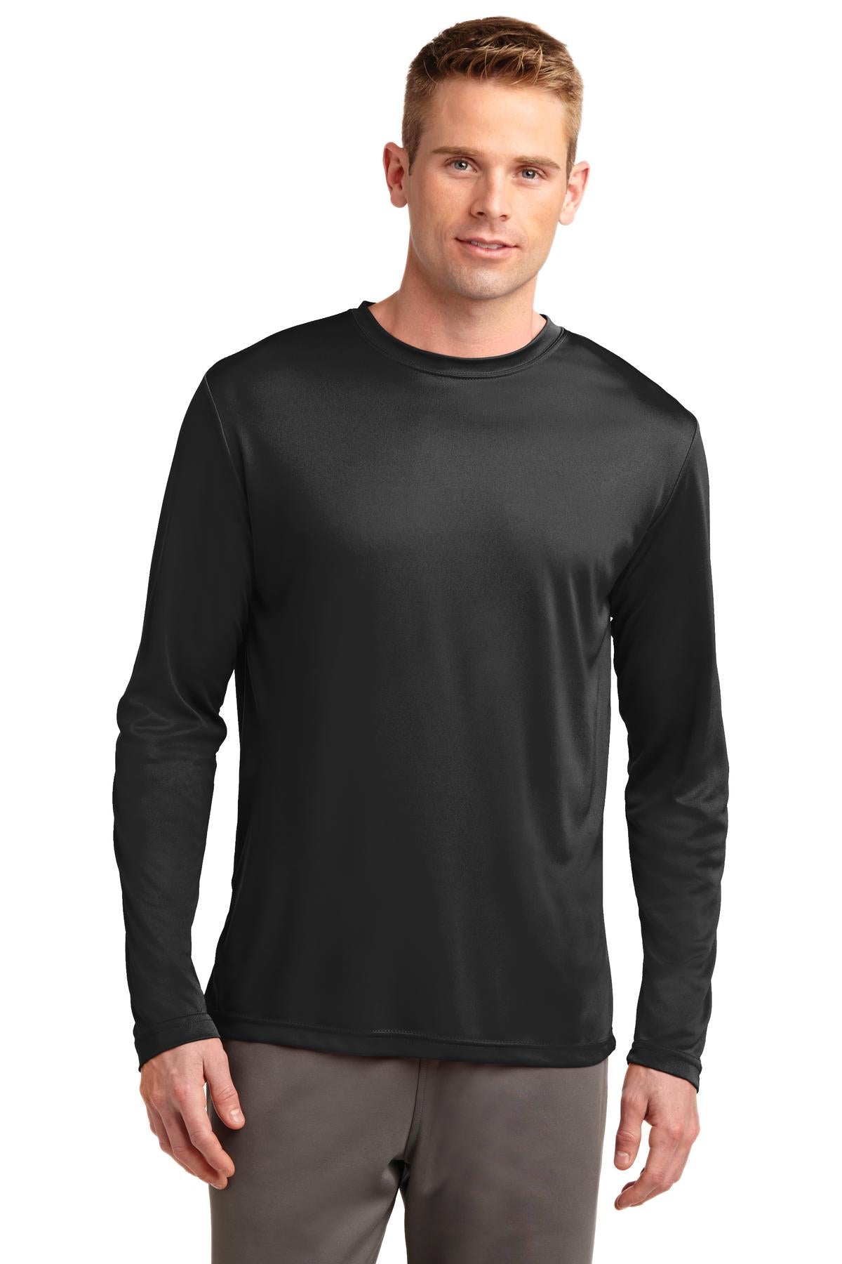 Sport-Tek Men's Tall Long Sleeve PosiCharge Competitor Tee Mens Apparel Shirts & Tops