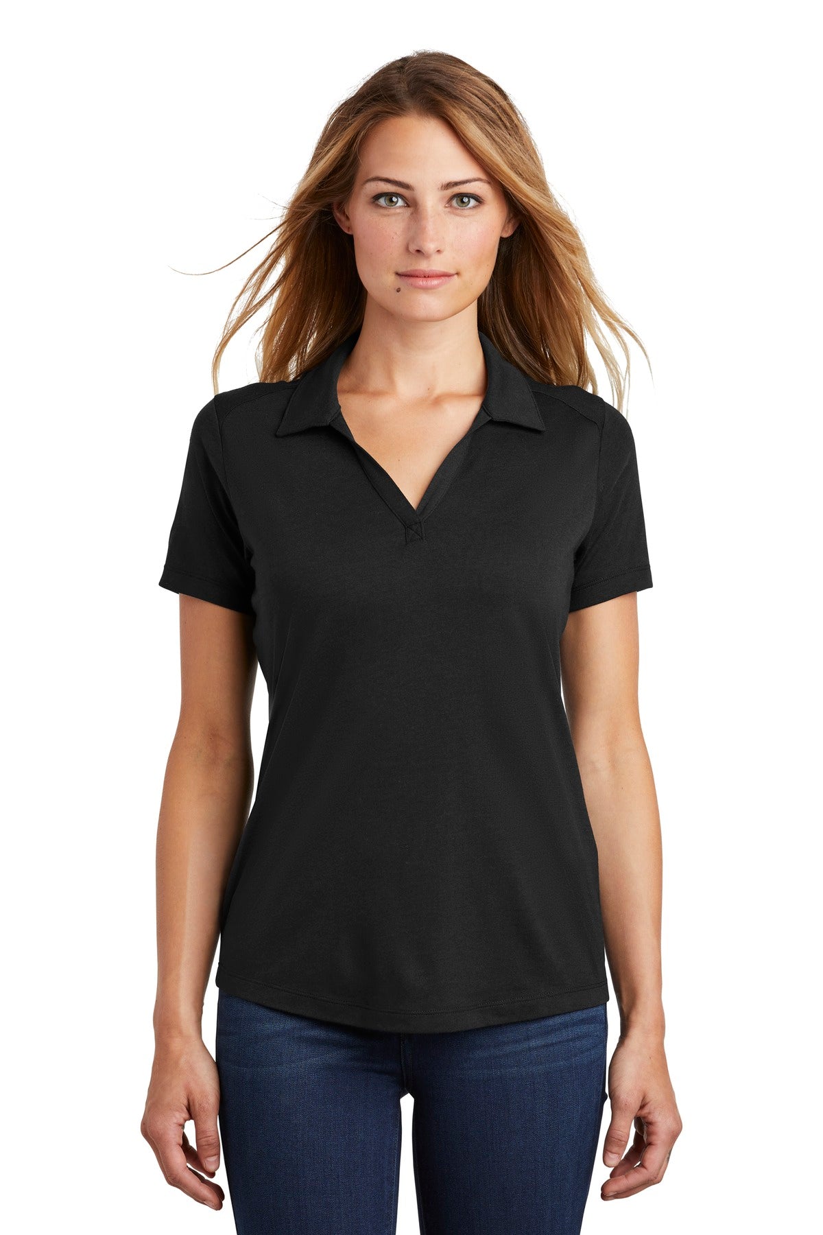 Sport-Tek Women's PosiCharge Tri-Blend Wicking Polo LST405 Womens Apparel Shirts & Tops