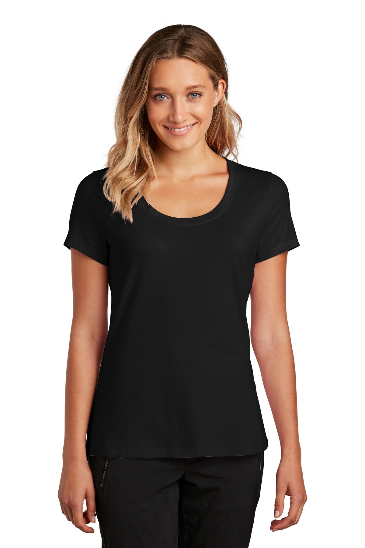 District Women's Flex Scoop Neck Tee DT7501 Womens Apparel Shirts & Tops