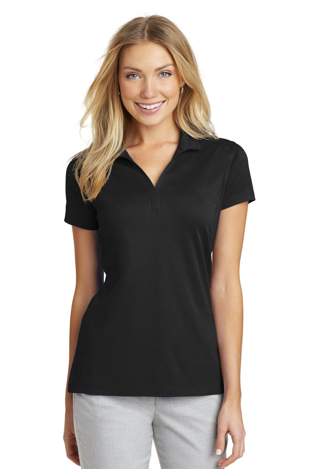 Port Authority Ladies Rapid Dry Mesh Polo. L573 Womens Apparel Shirts & Tops