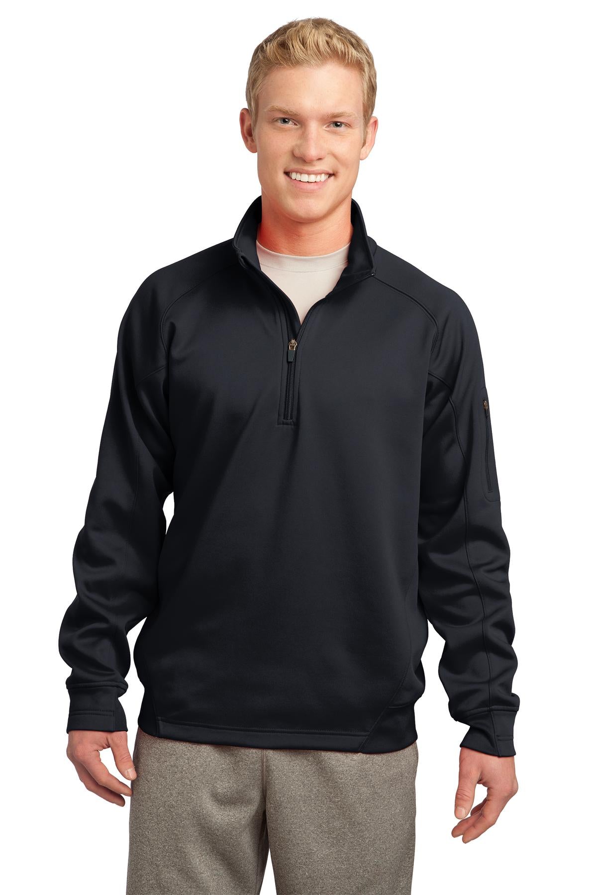 Sport-Tek Men's Tech Fleece 1/4-Zip Pullover Mens Apparel Sweatshirts & Fleece