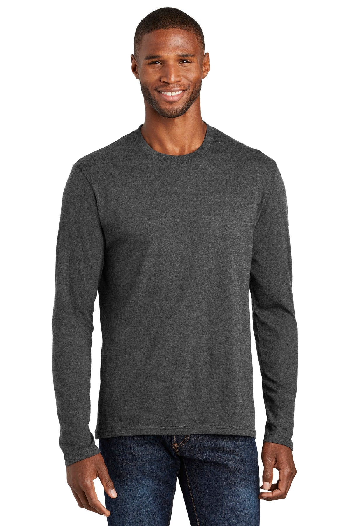 Port & Company Men's Long Sleeve Fan Favorite Blend Tee Mens Apparel Shirts & Tops
