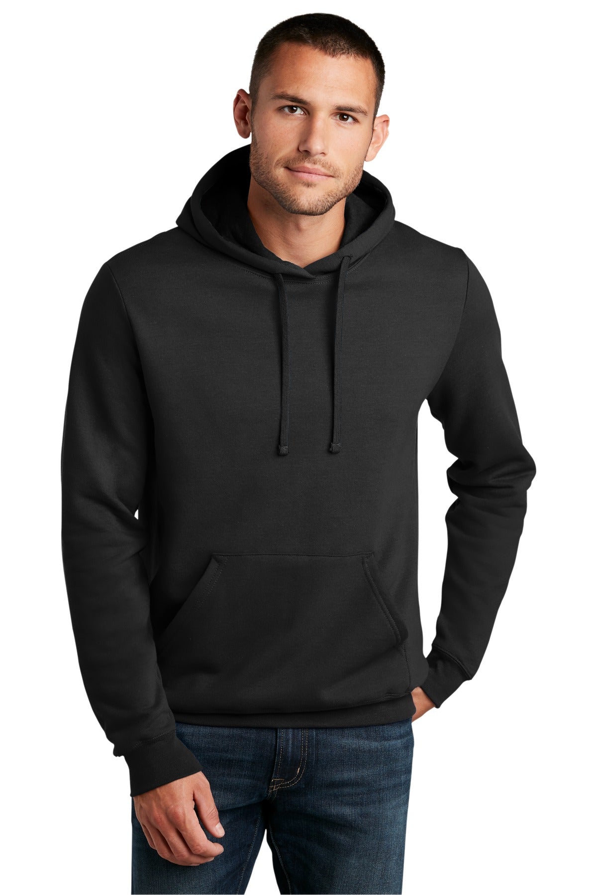 District The Concert Fleece Hoodie. DT810 Mens Apparel Sweatshirts & Fleece