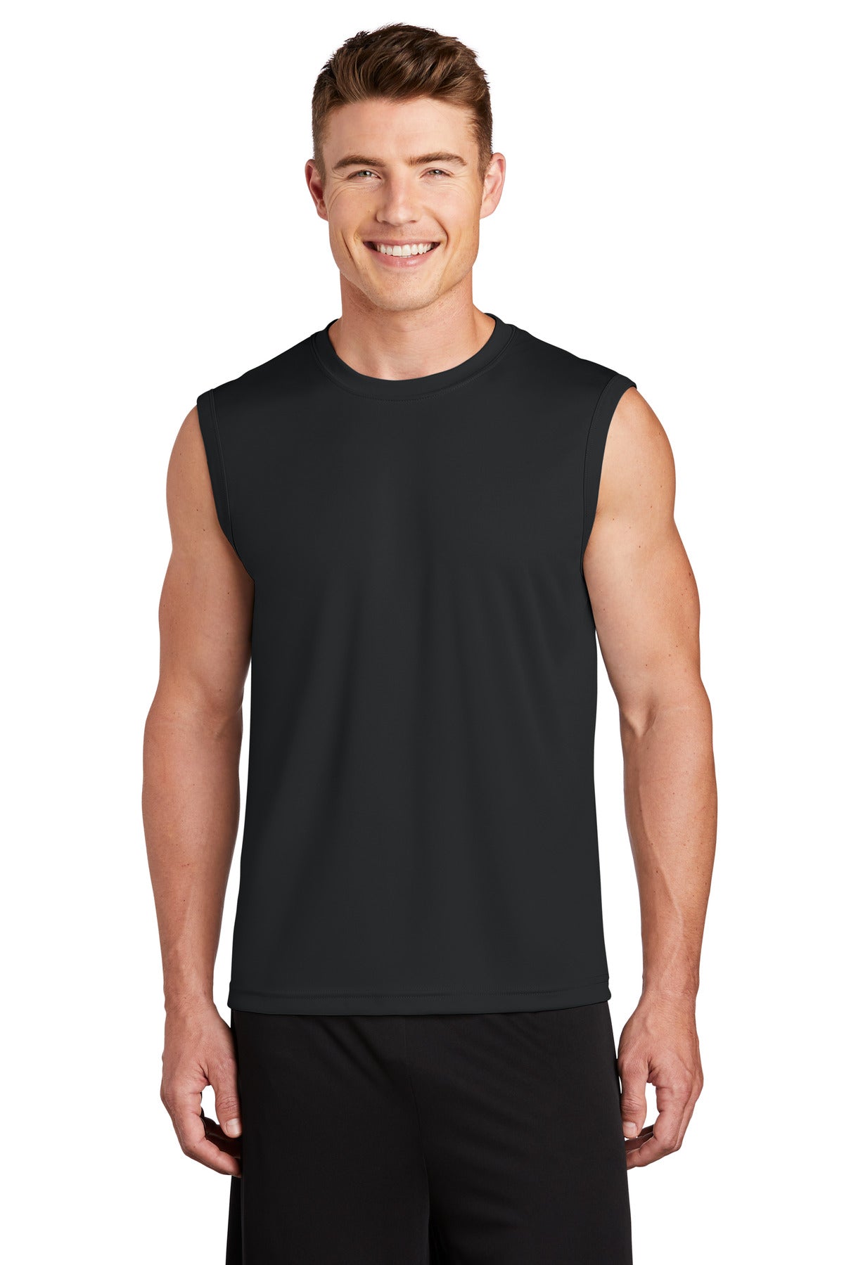 Sport-Tek Men's Sleeveless PosiCharge Competitor Tee Mens Apparel Shirts & Tops