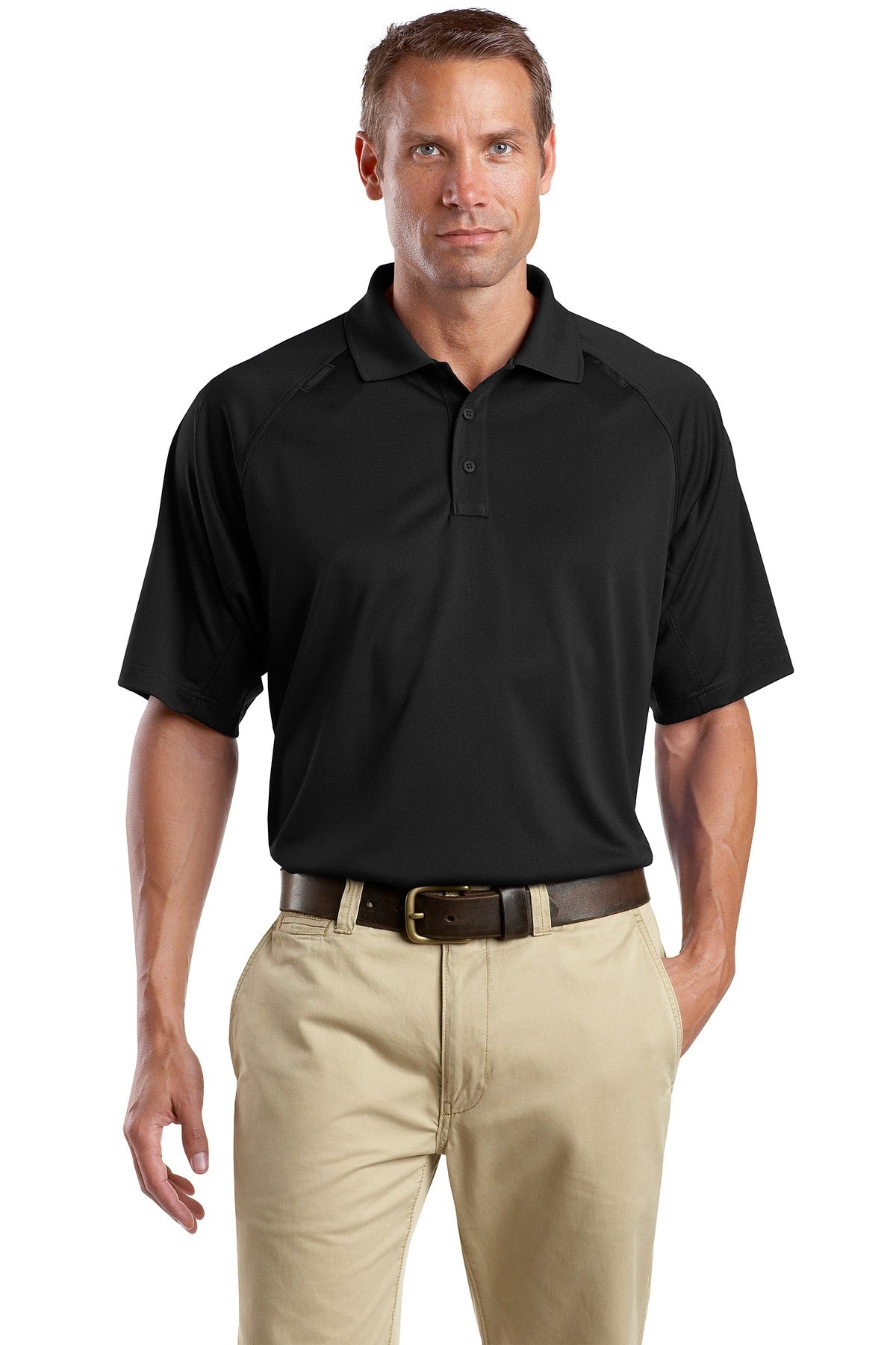 CornerStone Men's Tall Select Snag-Proof Tactical Polo. TLCS410 Mens Apparel Shirts & Tops