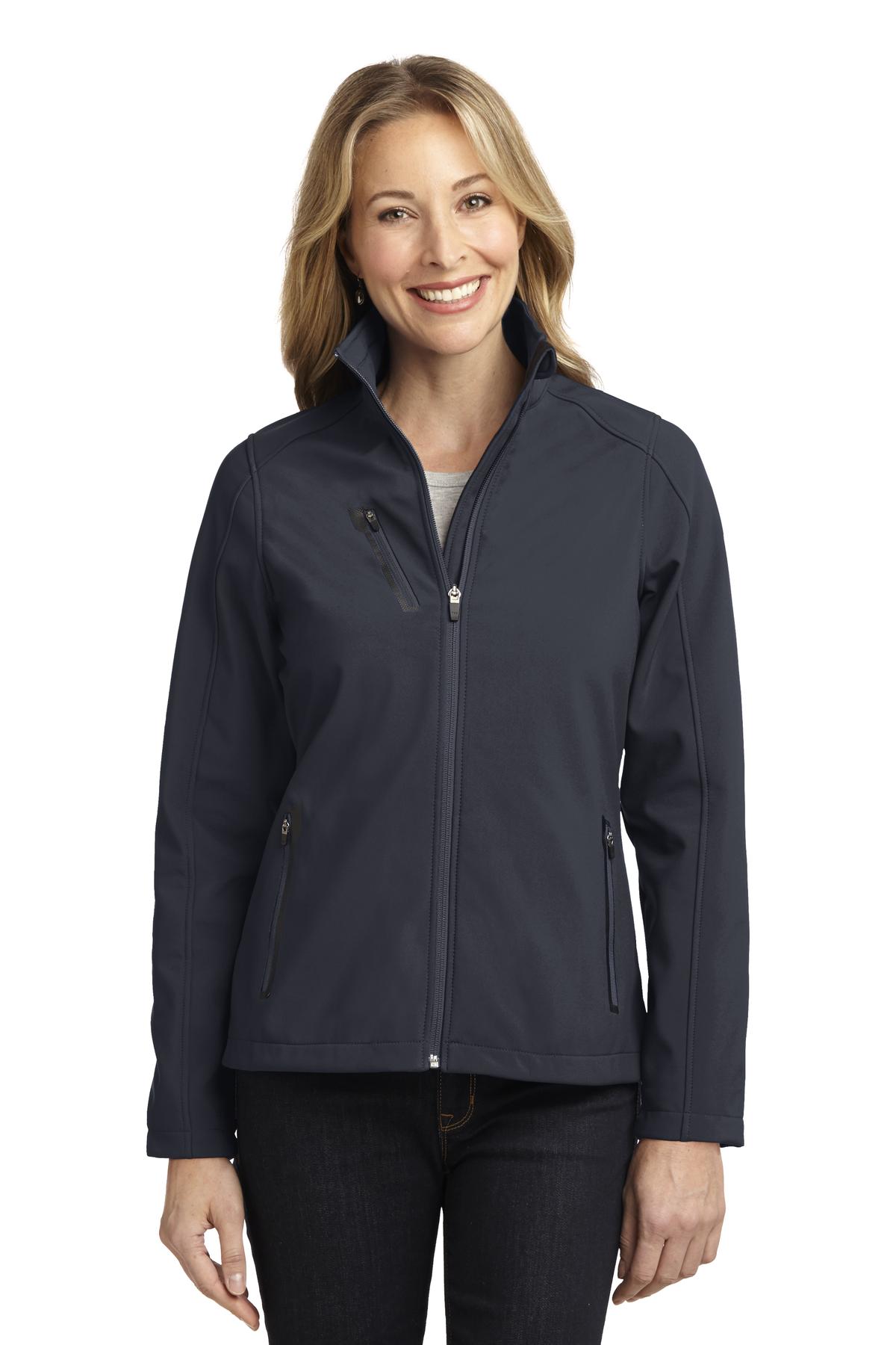 Port Authority Ladies Welded Soft Shell Jacket. L324 Womens Apparel Jackets & Vests