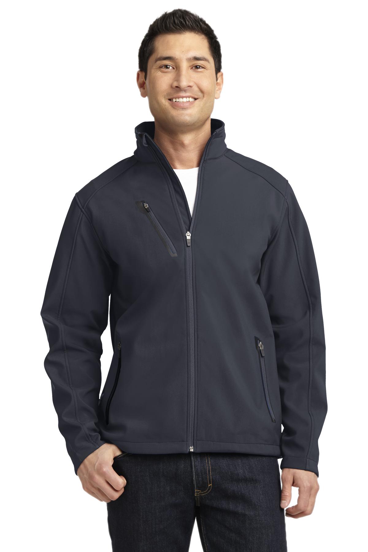 Port Authority Welded Soft Shell Jacket. J324 Mens Apparel Jackets & Vests