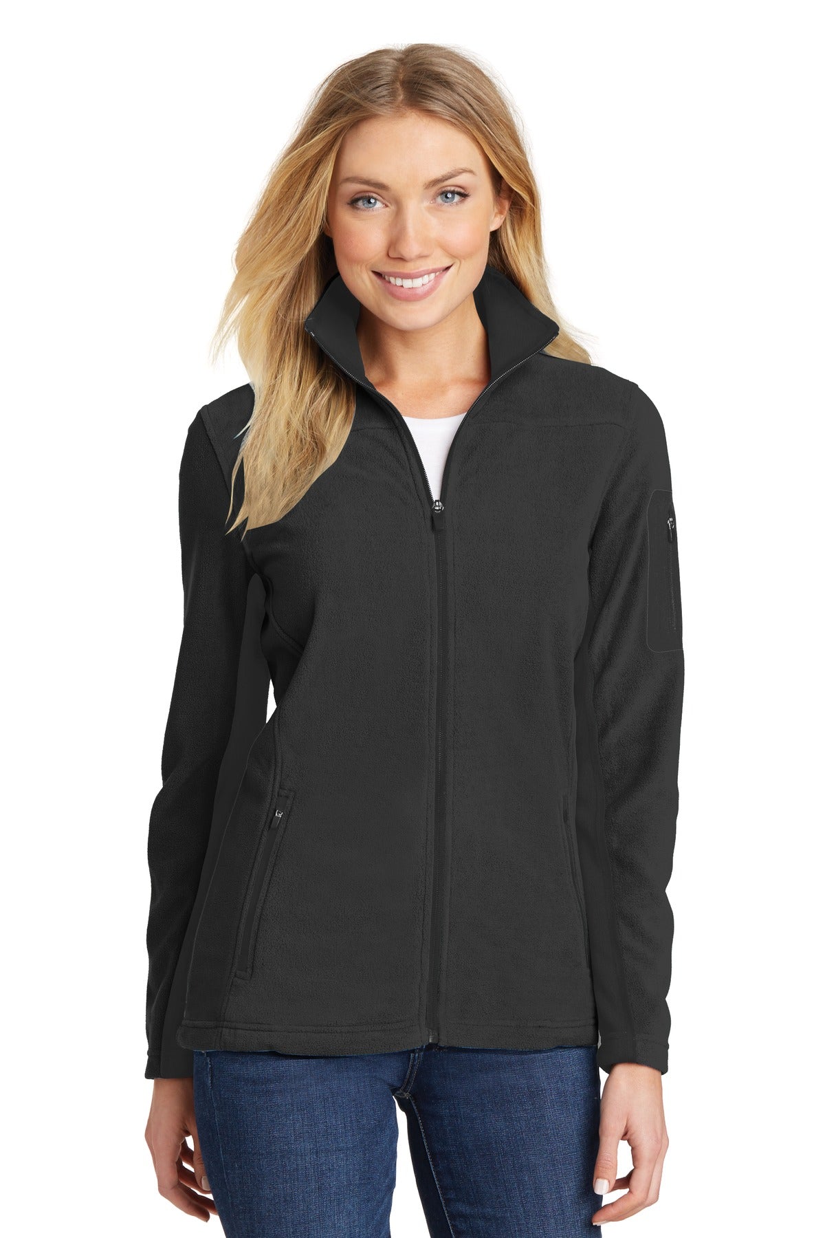 Port Authority Women's Summit Fleece Full-Zip Jacket. L233 Womens Apparel Jackets & Vests