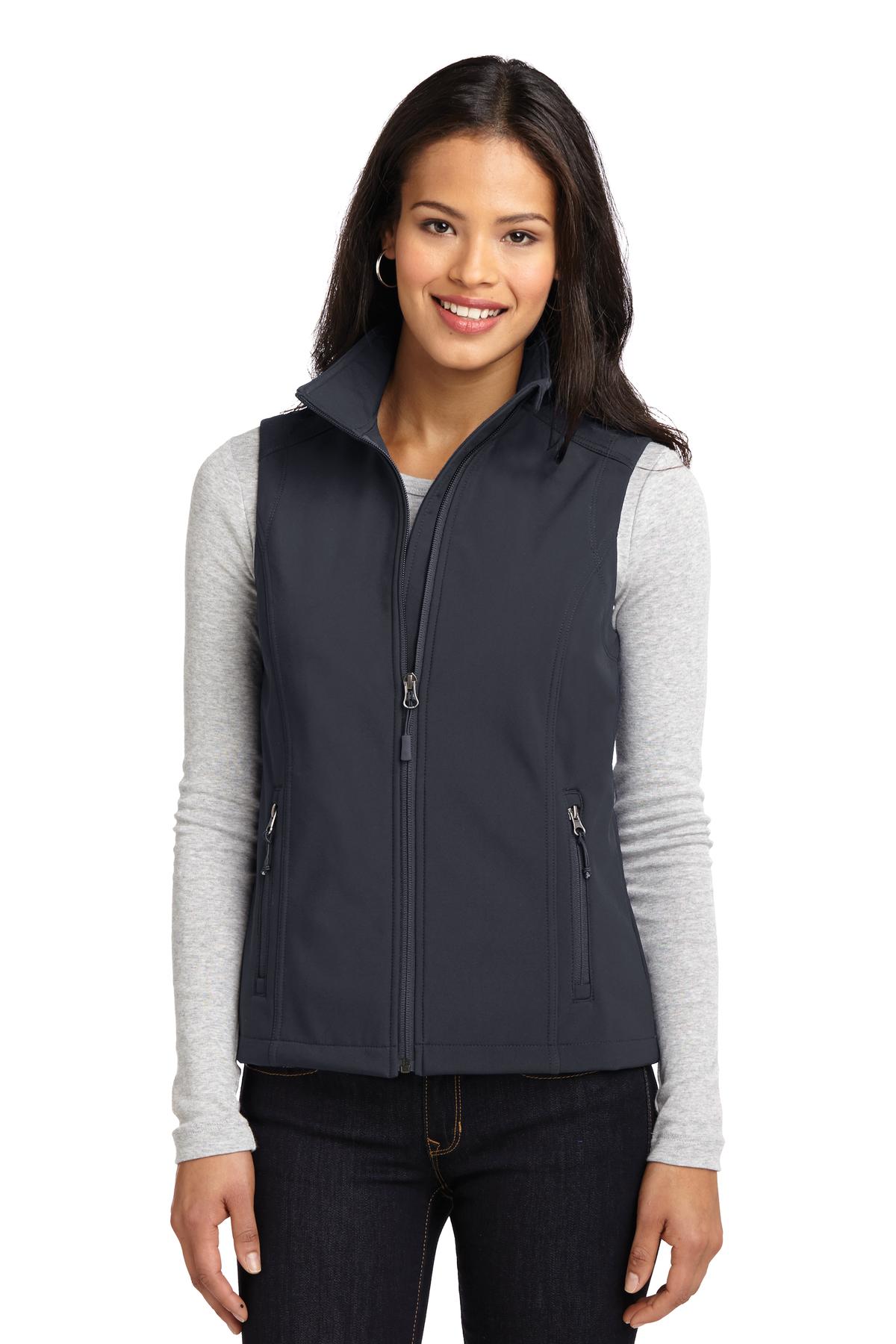 Port Authority Women's Core Soft Shell Vest. L325 Womens Apparel Jackets & Vests