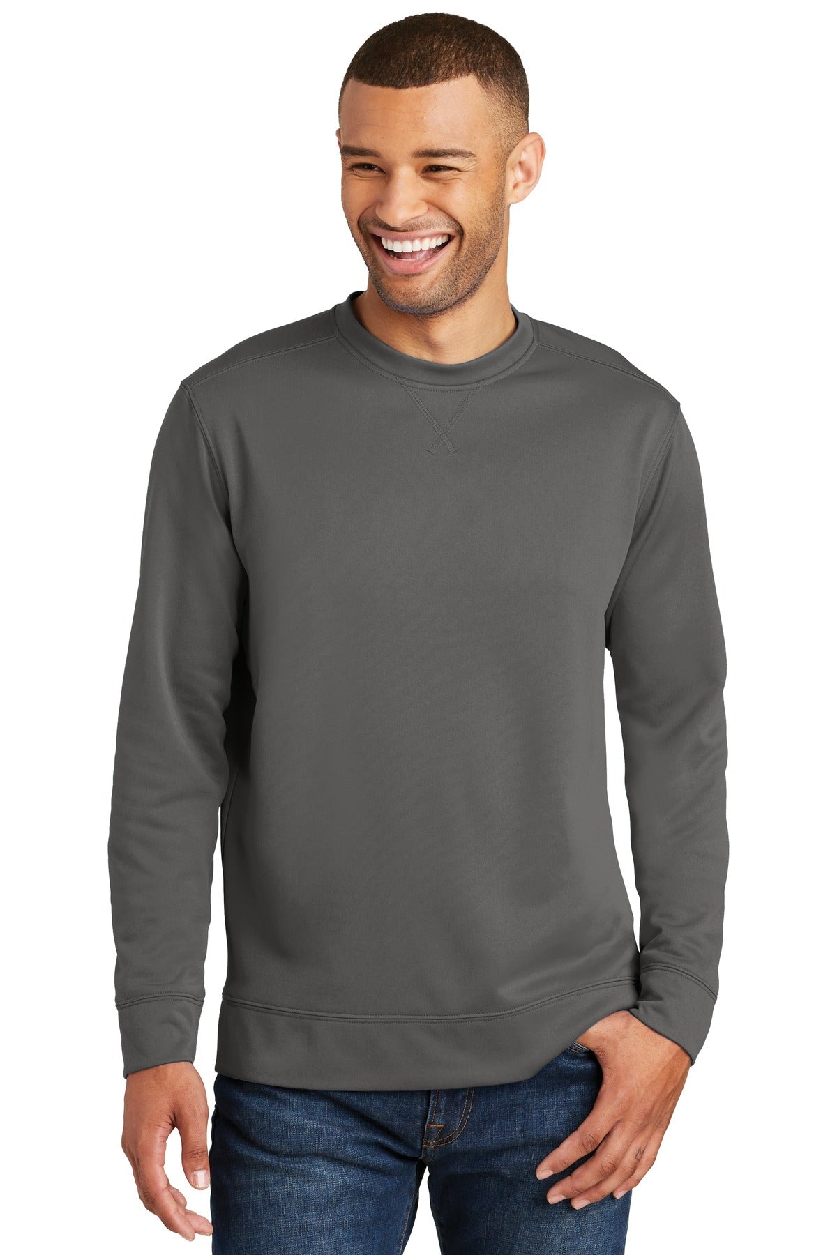 Port & Company - Men's Performance Fleece Crewneck Sweatshirt Mens Apparel Sweatshirts & Fleece