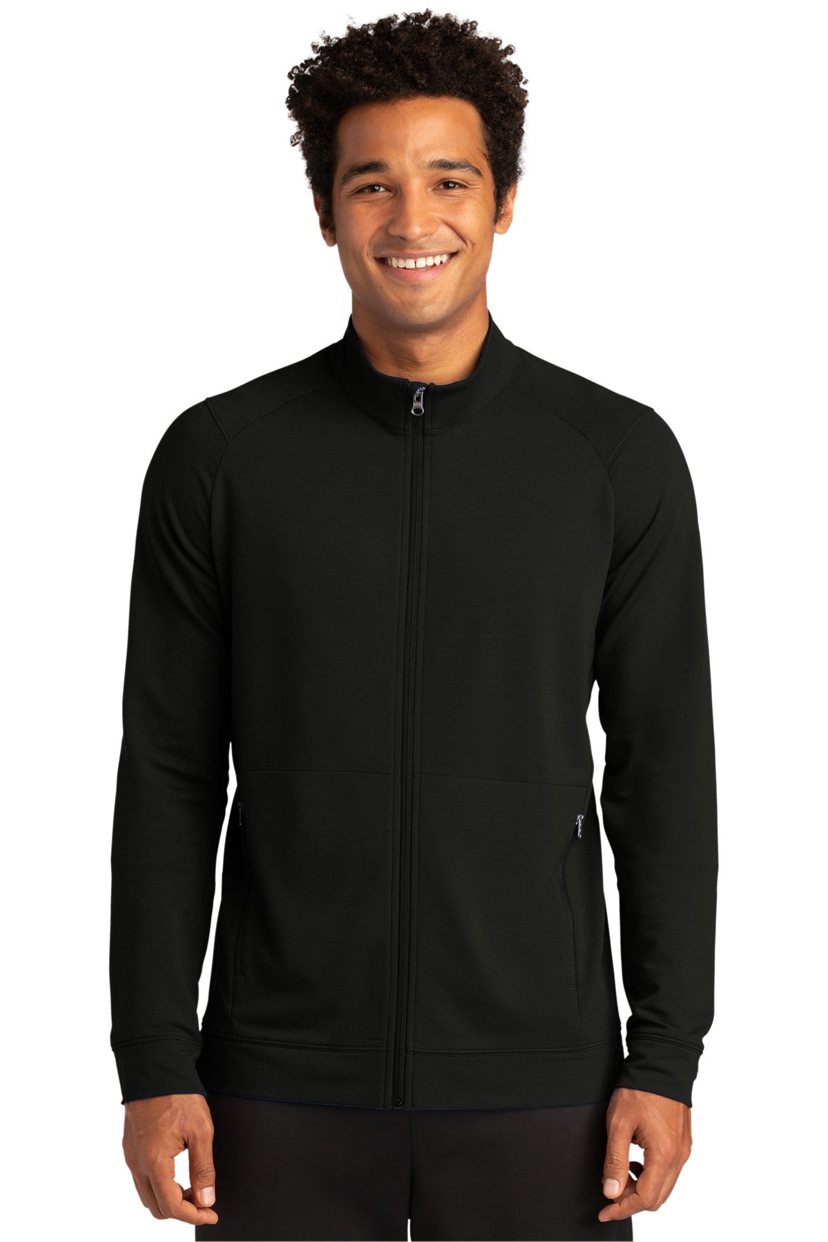 Sport-Tek Men's Sport-Wick Flex Fleece Full-Zip Mens Apparel Sweatshirts & Fleece
