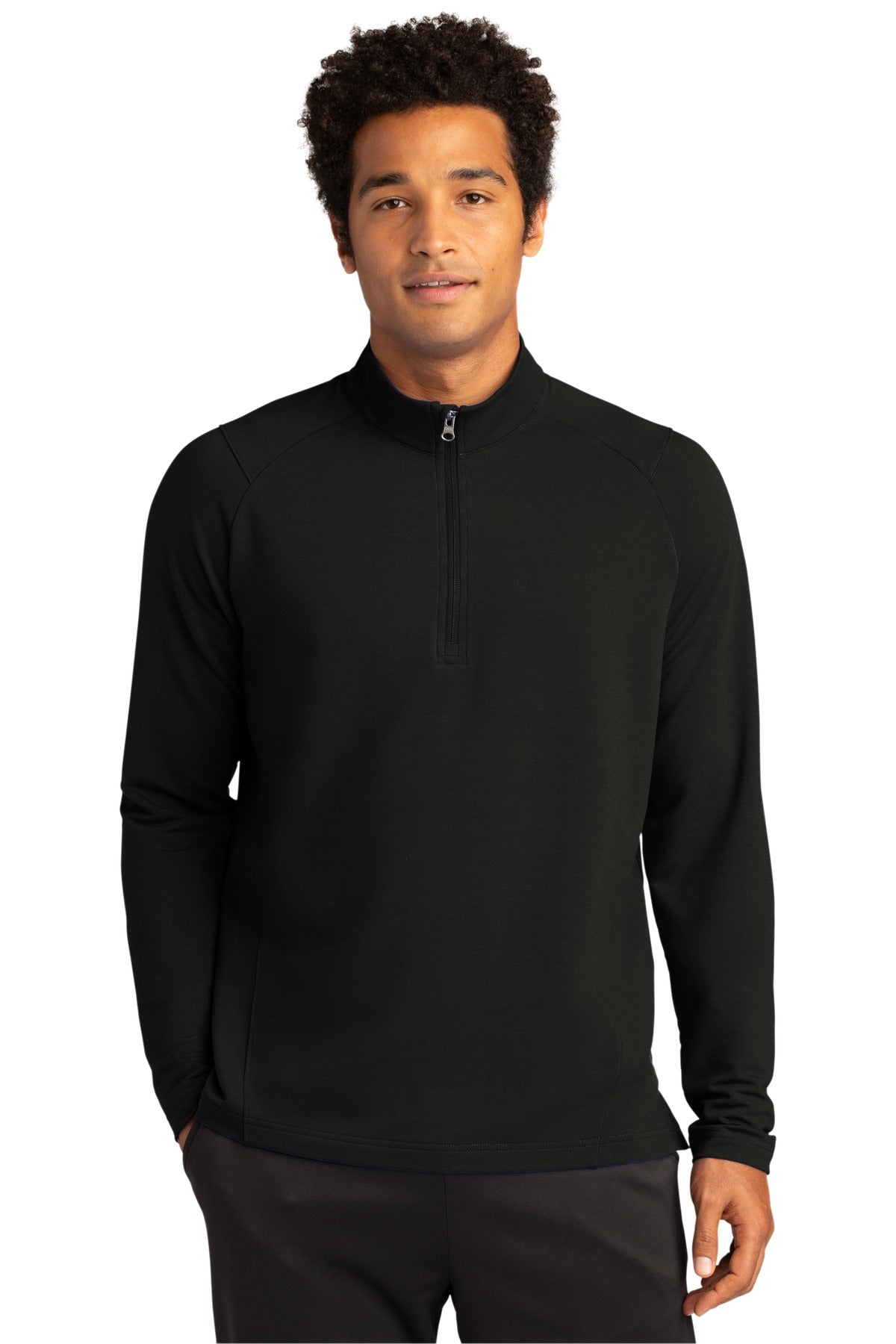 Sport-Tek Men's Sport-Wick Flex Fleece 1/4-Zip Mens Apparel Sweatshirts & Fleece
