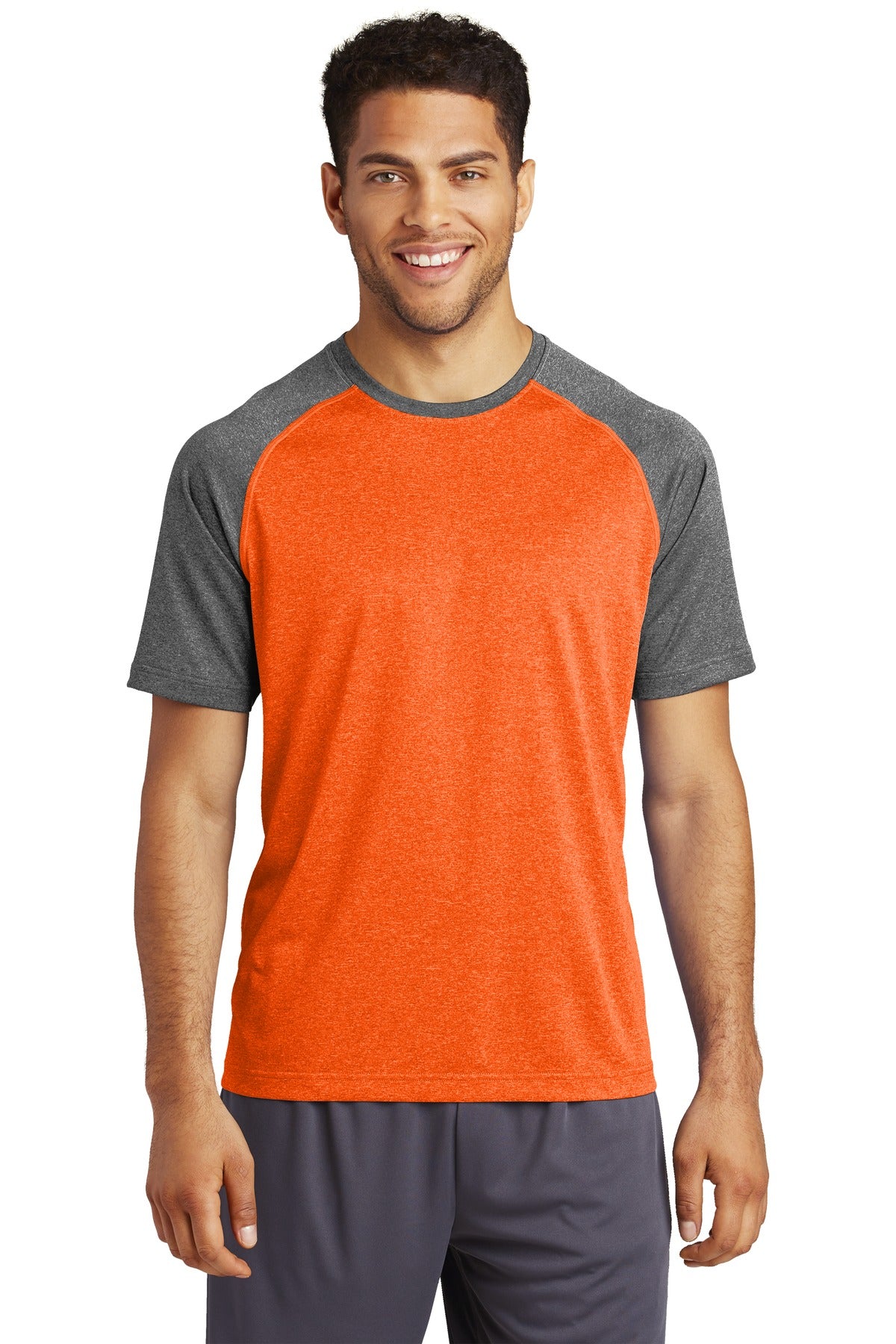 Sport-Tek Men's Heather-On-Heather Contender Tee Mens Apparel Shirts & Tops