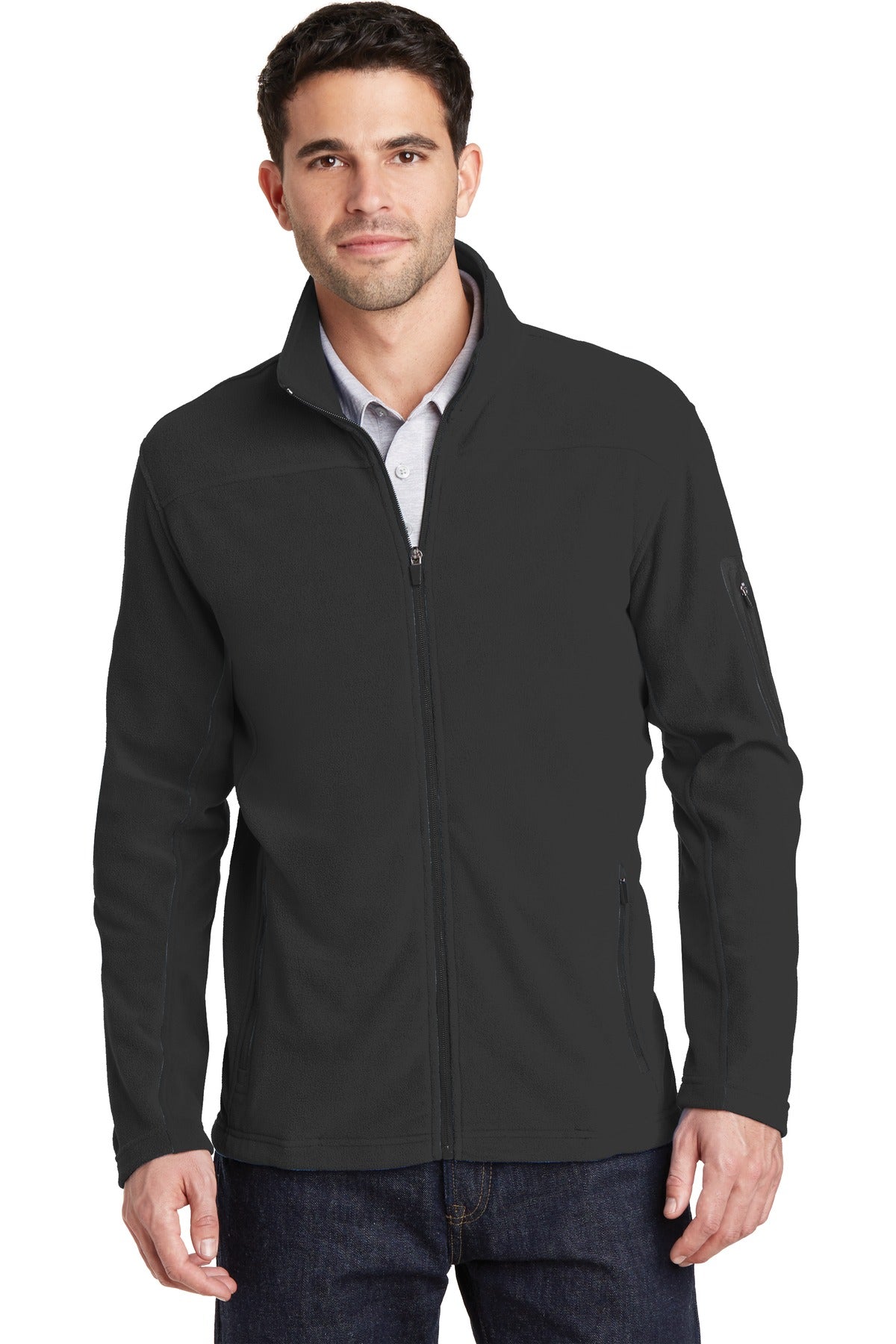 Port Authority Men's Summit Fleece Full-Zip Jacket. F233 Mens Apparel Jackets & Vests