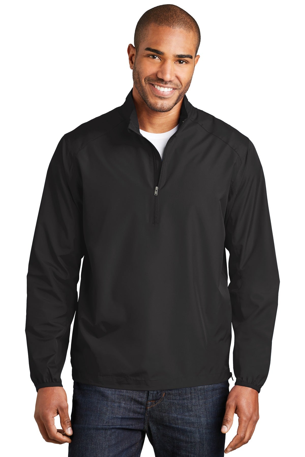 Port Authority Men's Zephyr 1/2-Zip Pullover. J343 Mens Apparel Sweatshirts & Fleece