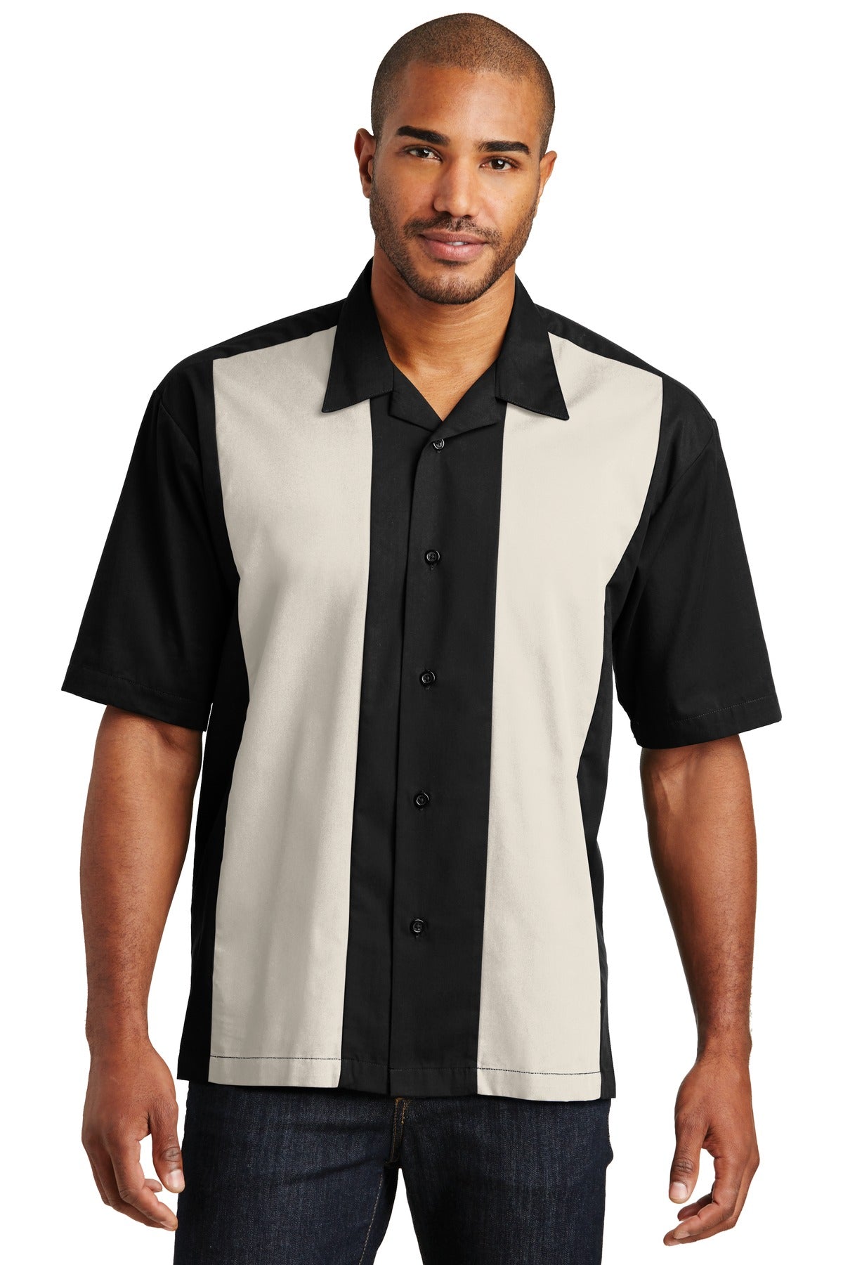 Port Authority Men's Retro Camp Shirt. S300