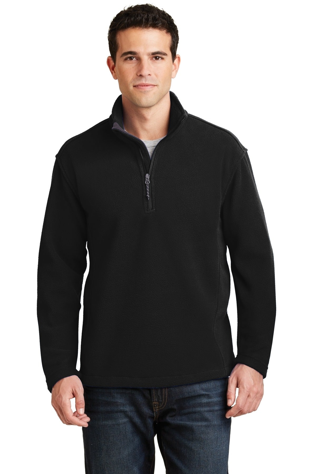 Port Authority Men's Value Fleece 1/4-Zip Pullover. F218 Mens Apparel Sweatshirts & Fleece