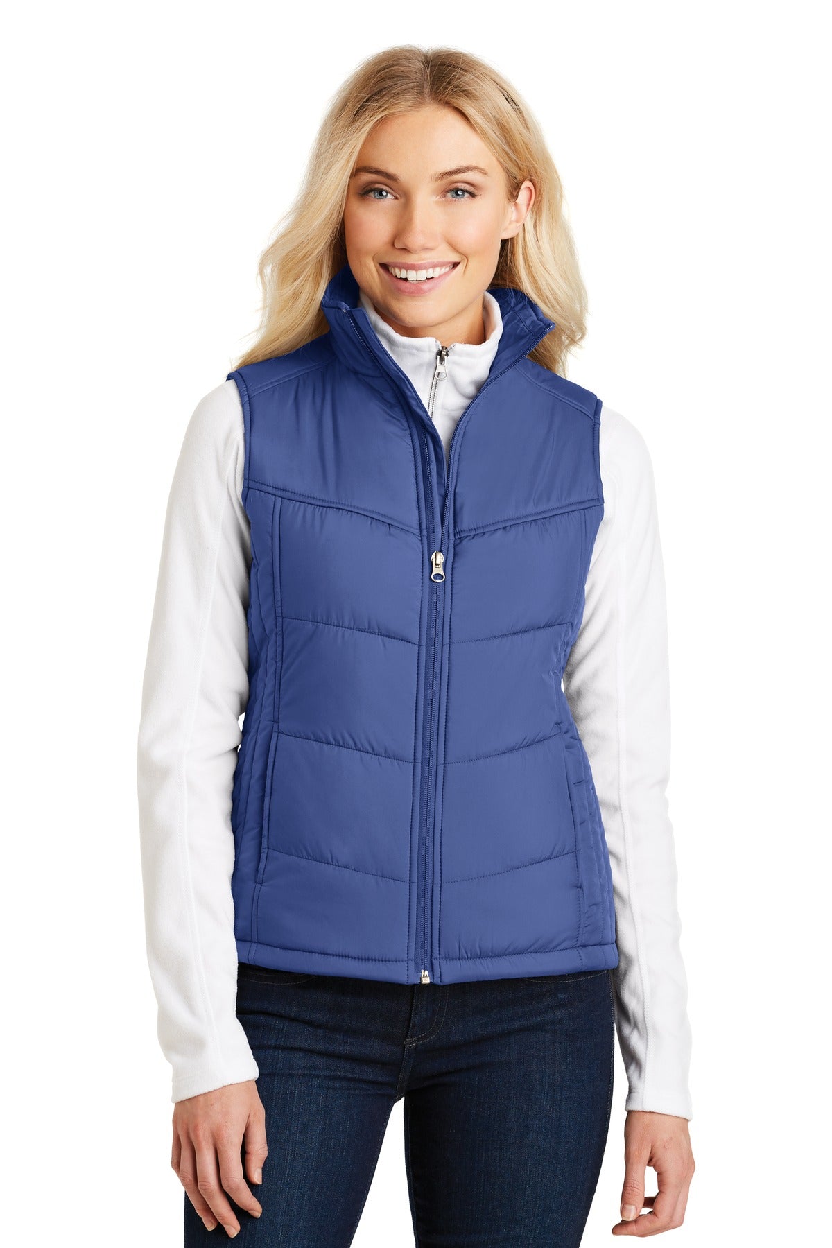 Port Authority Women's Puffy Vest. L709 Womens Apparel Jackets & Vests