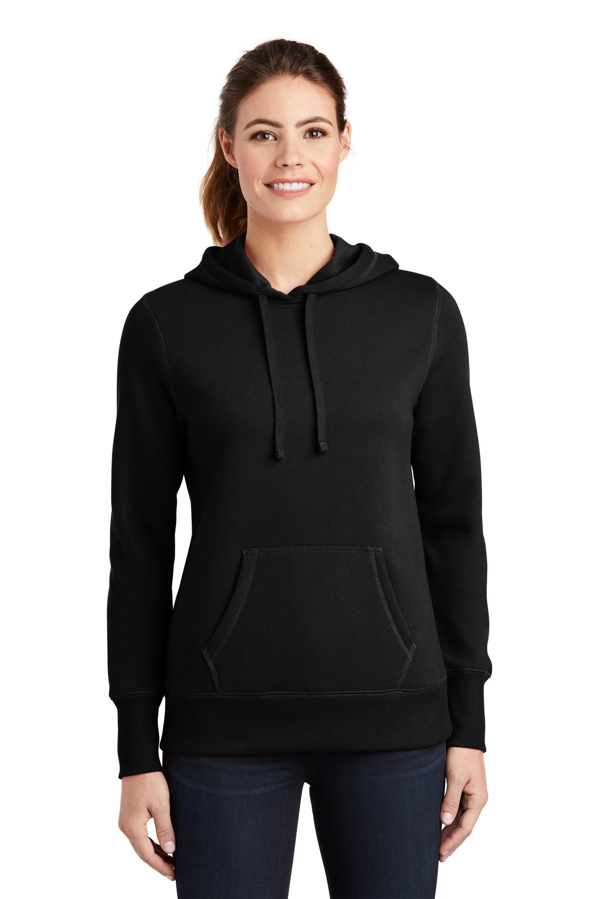 Sport-Tek Women's Pullover Hooded Sweatshirt LST254 Womens Apparel Sweatshirts & Fleece