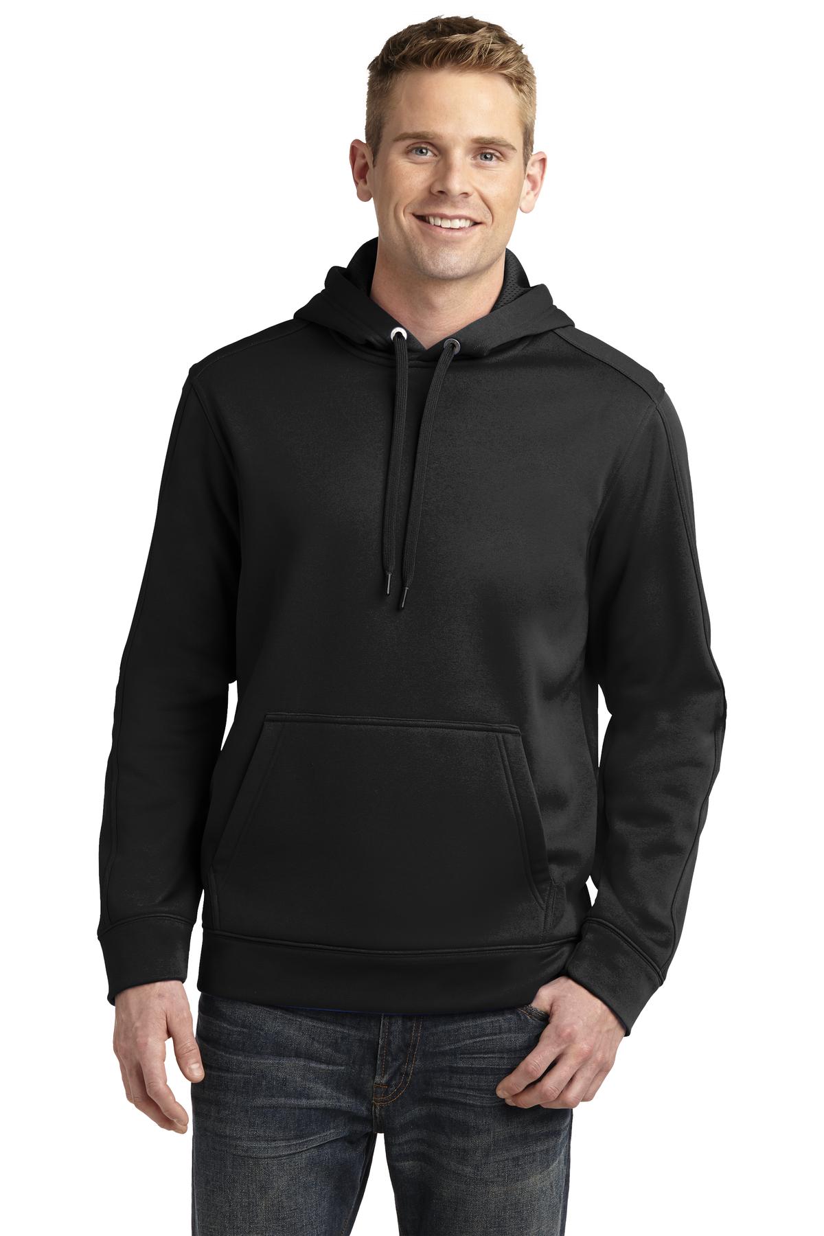 Sport-Tek Men's Repel Fleece Hooded Pullover Mens Apparel Sweatshirts & Fleece