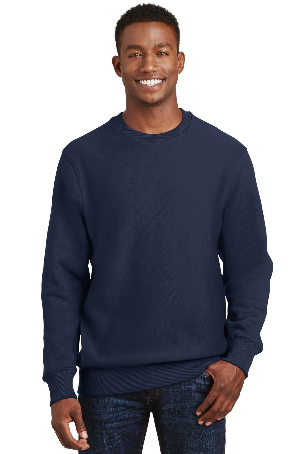 Sport-Tek Men's Super Heavyweight Crewneck Sweatshirt Mens Apparel Sweatshirts & Fleece