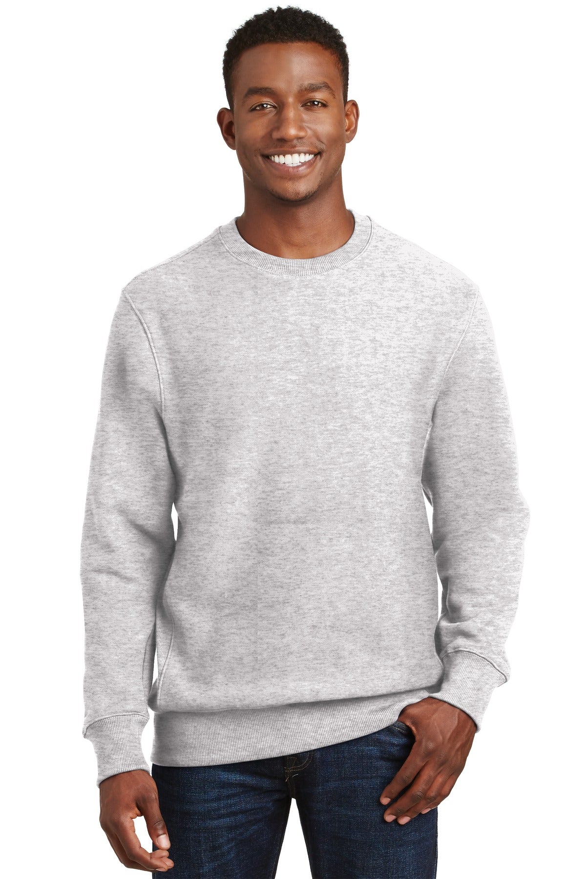 Sport-Tek Men's Super Heavyweight Crewneck Sweatshirt Mens Apparel Sweatshirts & Fleece